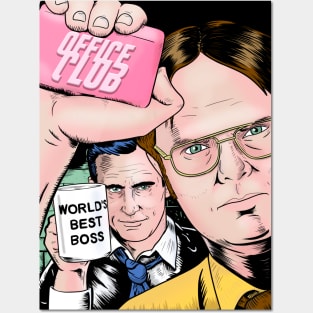 Office Club Posters and Art
